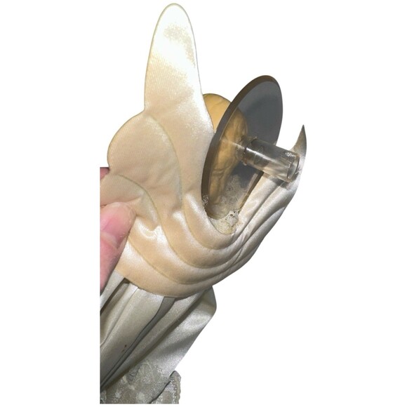 Joybrite Porcelain Face Angel Christmas Ornament Tree Topper - Picture 8 of 16